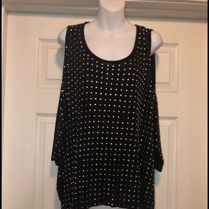 MK Cold Shoulder Top